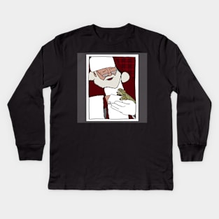 Photo With Santa Kids Long Sleeve T-Shirt